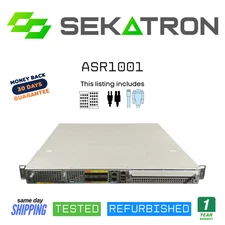 🌐 Cisco ASR1001 Services Router 4x Gigabit Ports Dual AC PSU IOS XE ⚡Fast Ship