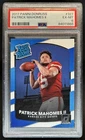 2017 Panini Donruss Patrick Mahomes II RC Rated #327 Chiefs PSA 6 Rookie