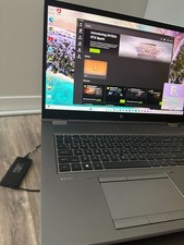 HP ZBook Fury G8 17.3'' Laptop i7-11850H 32 GB RAM 1 TB SSD NVIDIA T1200 GPU