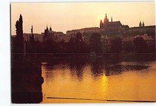 Postcard Prague Castle Prague Czech Republic