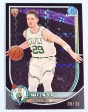 2025-26 Bowman - Max Shulga #BCV-53 Black X-Fractor /10 (RC)