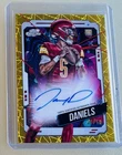 2024 Topps Cosmic Chrome-Jayden Daniels Gold Interstellar /50 On Card Auto! Nice
