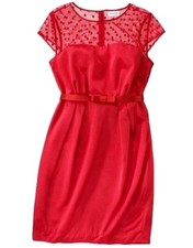New Kate Young Red Retro Holiday Dress Size 10 Christmas New Year's 