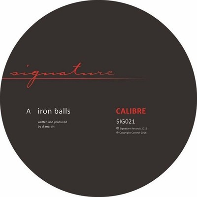 Calibre   Iron Balls  12'' Vinyl  Jungle Drum'n'bass LTJ Bukem 2016 Near Mint
