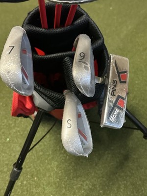 PING - お山の大将 PING Juniors Moxie K 子供用 New Kids Ping Moxie Junior Golf Club Starter Set US RIGHT