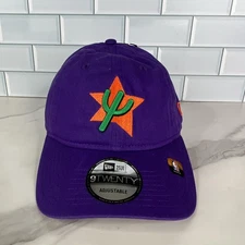 Phoenix Suns Hat Cap Strap Back Purple Orange NBA Basketball New Era 9Twenty