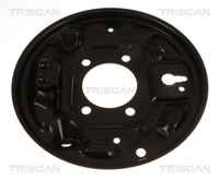 Triscan Spritzblech Bremsscheibe 8125 10202 Stahl FüR Toyota Aygo KGB10_ KGB10R
