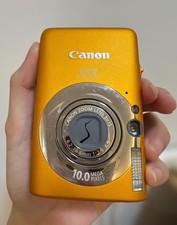 Canon IXY DIGITAL 10.0MP Compact Digital Camera Orange 3x Zoom Lens