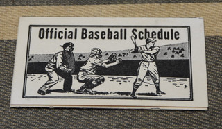 1958 DETROIT TIGERS Pocket Schedule BASEBALL Advertising REDFORD STAMP SHOP