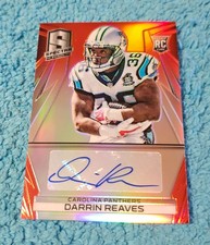 2014 Spectra Darrin Reaves Carolina Panthers Rookie Autograph Red 9/10 #305