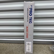 Pro Tec Collapsible Music Stand - Single Stage Aluminum With Carrying Bag