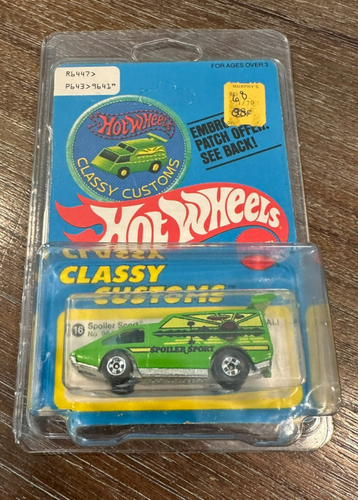 Hot Wheels Blackwall SPOILER SPORT Classy Customs #9641 PATCH CARD in BLISTER - Picture 3 of 8