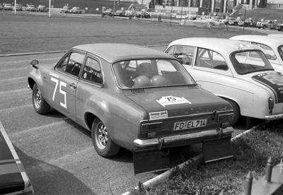 Claes Andersson Peter Peterson Ford Escort MkI Polish Rally July 1- Old Photo