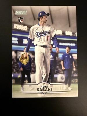 2025 Topps Stadium Club - #187 Roki Sasaki Rookie Los Angeles Dodgers