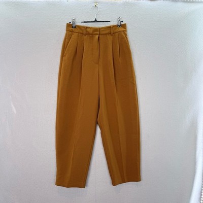 Wilfred - women s High rise trousers tapered Carrot leg rust brown pants Size 6