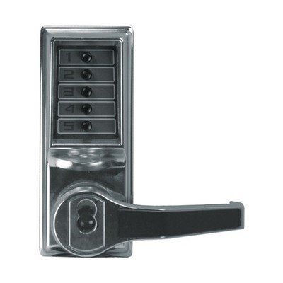 dormakaba - LR1021B-026-41 - Pushbutton Cylindrical Lever Lock, Combination