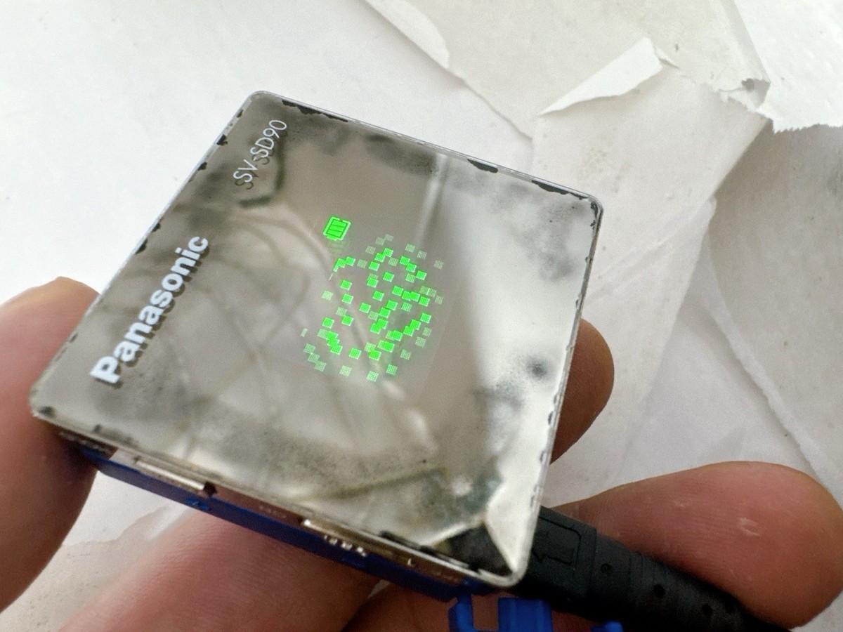 Panasonic SV-SD90 MP3 Music Player SD Made in Japan Vintage Rare