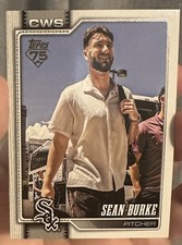 2026 Topps Series 1 - Sean Burke Golden Mirror Image Variation SSP White Sox