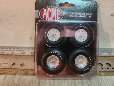 1:18  ACME Centerline Drag Wheels & Tires- A1806031W - BEST EBAY PRICING
