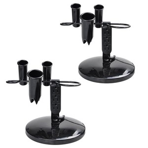 Byootique 2x Plastic Hair Iron Blow Dryer Holder Salon Appliance Tool Organizer