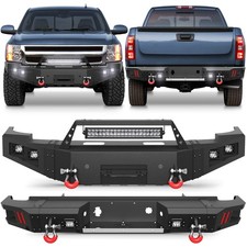 Front Or Rear Bumper With Sensor Hole For 2007-2013 Chevy Silverado 1500 Offroad Front Or Rear Bumper With Sensor Hole For 2007-2013 Chevy Silverado 1500 Offroad