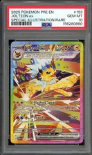 Jolteon EX 153/131 PSA 10 Prismatic Evolutions Alt Art SIR Pokemon