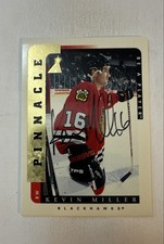 1996-97 Pinnacle Be A Player - Kevin Miller #165 Autographs (AU)