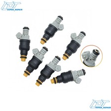 6x For Ford Ford Mustang 3.8l V6 1994-1996 F3de-b4d Us Stock Fuel Injectors