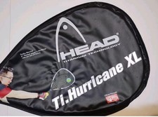 Head Titanium Ti Hurricane XL Titanium Technology Racquetball Racquet With Case