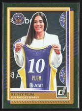 Kelsey Plum 2025-26 Donruss WNBA Green #12 Los Angeles Sparks