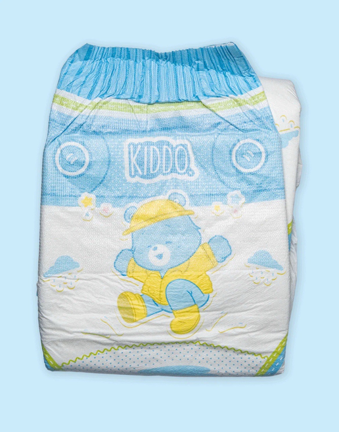 Kiddo's Teddy Ultra 4 Tape NEW - ABDL Diapers NEW - 2 Pack - *Free Surprise*