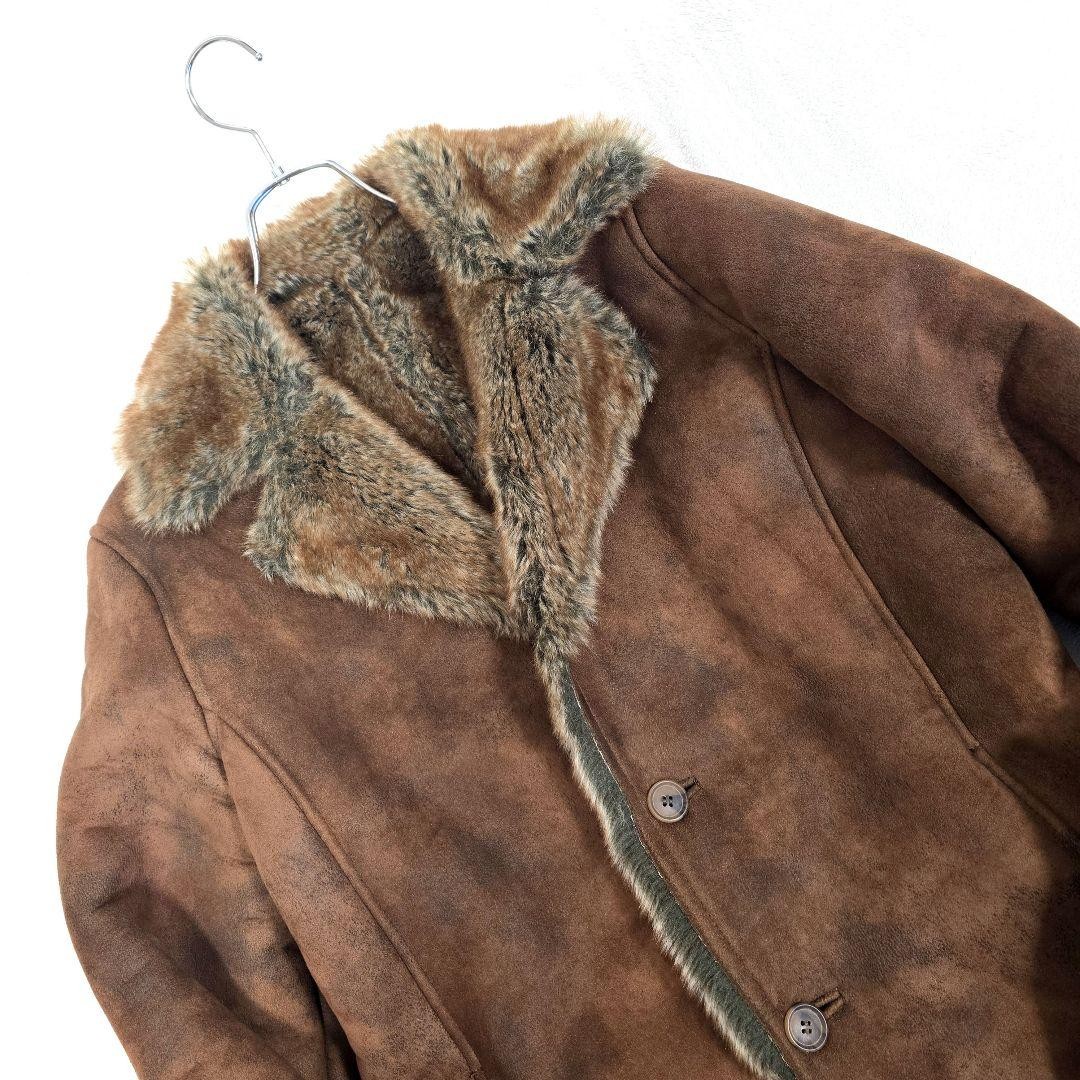 Excellent Condition Evolution Mouton Jacket Fur J… - image 4