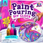 Purple Ladybug Acrylic Paint Pouring DIY Clock Kit, Kids Paint - Cosmic Confetti — photo 1