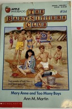 Mary Anne and Too Many Boys (Baby-Sitters Club, 34) - Paperback - GOOD