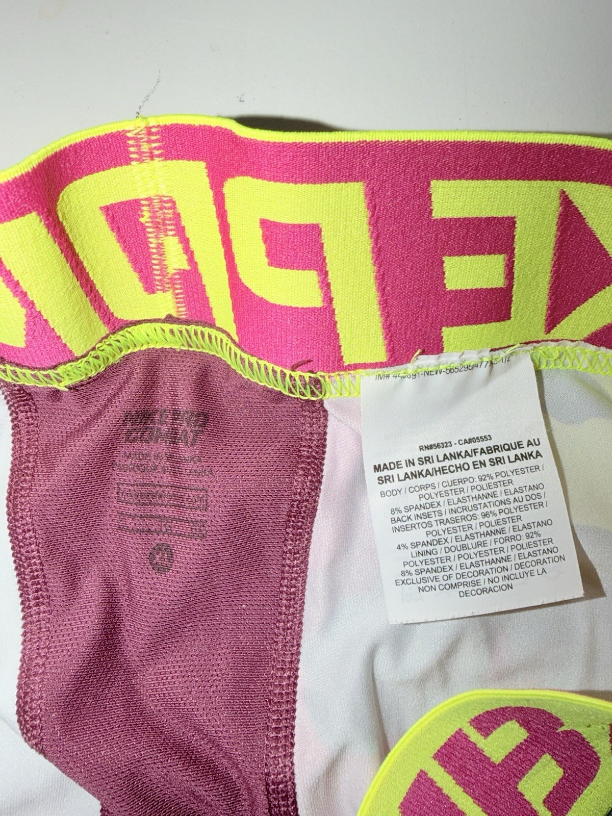 Nike Pro Combat Compression Pants Mens XL Pink Camo Dri-FIT Leggings ...