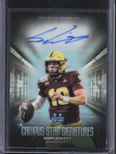 2025 Bowman University Chrome #CSS-SL Sam Leavitt Campus Star Auto