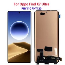 Orig 6.82" For Oppo Find X7 Ultra PHY110 AMOLED Display Touch Screen Digitizer