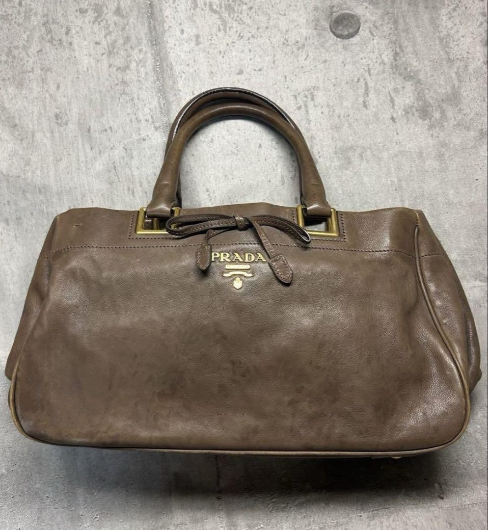 バッグ archive Prada Glace Calf Leather Bag archive Prada Glace calf leather bag From Japan | eBay