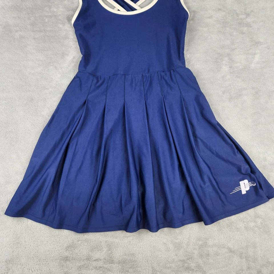 Vestido Plisado Tenis Pickleball Azul Prince X Target Talla XS Foto 3 de 4