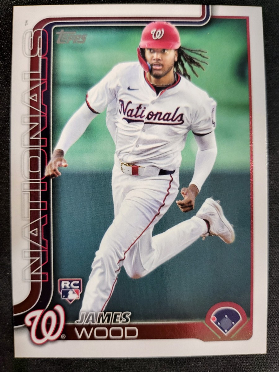 その他 James Wood RC topps redemption 2025 Topps James Wood RC Nationals Card #181 | eBay
