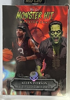 2025 Wild Card Monster Hit "MONSTER HUNT" Allen Iverson 1/1