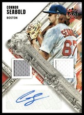 2022 Panini Diamond Kings #DMS-CS Connor Seabold DK Materials Signatures