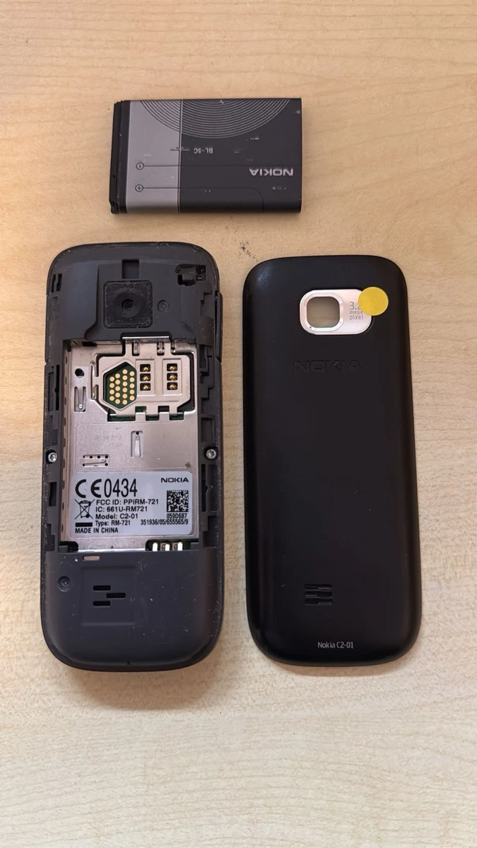 Nokia C2-01 RM 721 Geprüft Händler Garantie Volle Funktion Gebraucht Handy