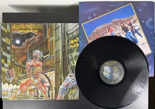 Iron Maiden Somewhere in Time 1986 Vinyl LP (M) US Capitol SJ-12524 - 1st Press