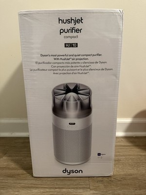 Brand New Dyson HushJet  Purifier Compact HJ10 Silver And White