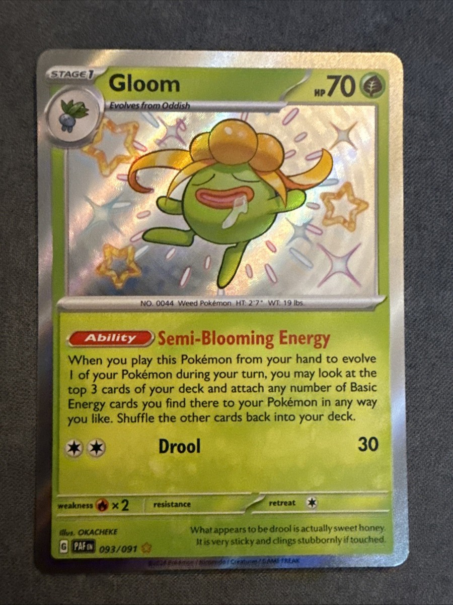 Gloom Shiny Rare SV: Paldean Fates 093/091 NM | eBay Gloom Shiny Rare SV: Paldean Fates 093/091 NM | eBay