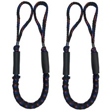 2Pack Marine Bungee Dock Line Boat Mooring Rope Anchor Cord Stretch Line US 