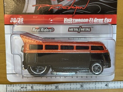 Hot Wheels Phil's Garage Volkswagen T1 Drag Bus 30/39 Red/Black | eBay