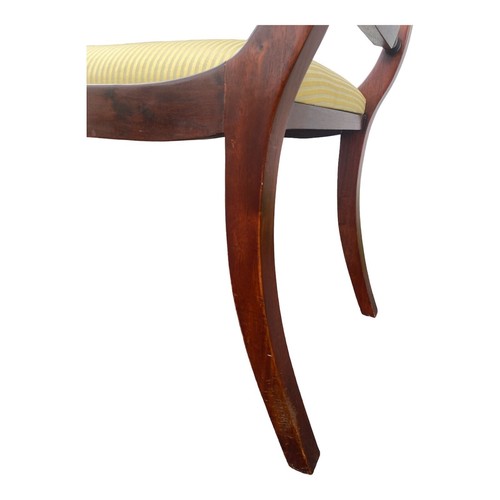 1940s Regency Style Mahogany Window Bench - Elegant Seating - Picture 10 of 10