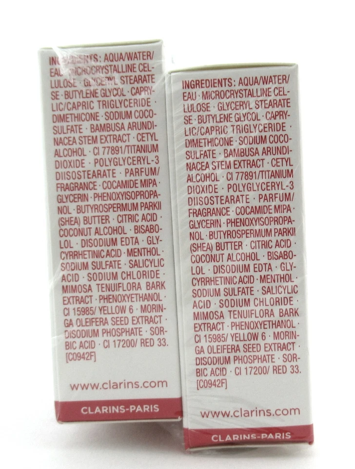 Clarins Exfoliating Body Scrub For Smooth Skin With Bamboo 8 ml. Lot of 10 New - Image 4 of 4